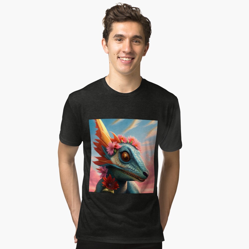Item preview, Tri-blend T-Shirt designed and sold by dragynrain.