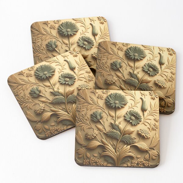 Item preview, Antique Emboss Flower  designed and sold by Juliascutecornr.