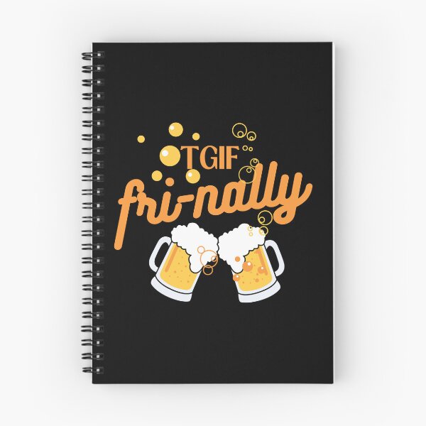 Item preview, TGIF Fri-Nally, Thank God Is Friday Finally! Let's go for a bubbly beer! designed and sold by Ching Teoh.