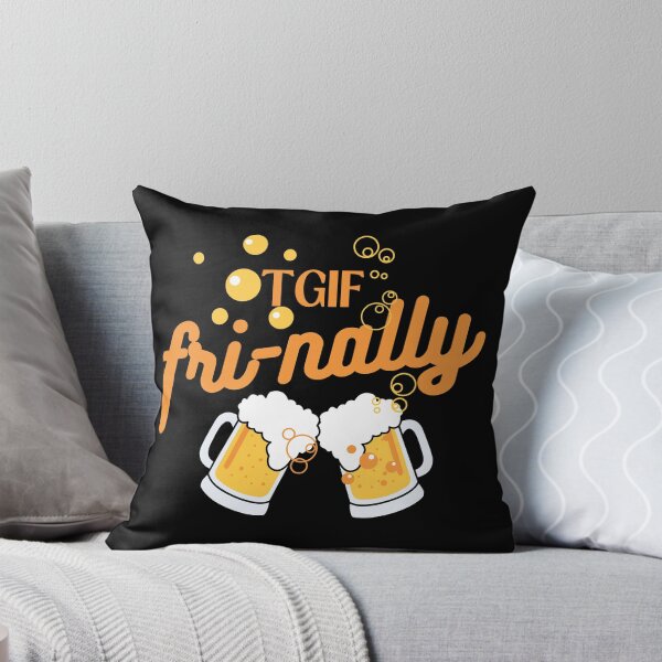 Item preview, TGIF Fri-Nally, Thank God Is Friday Finally! Let's go for a bubbly beer! designed and sold by Ching Teoh.