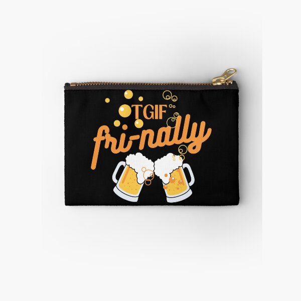 Item preview, TGIF Fri-Nally, Thank God Is Friday Finally! Let's go for a bubbly beer! designed and sold by Ching Teoh.