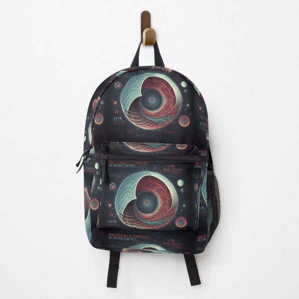 Item preview, Fibonacci Style Spiral Infographic Colourful Abstract designed and sold by RAGANADesign.
