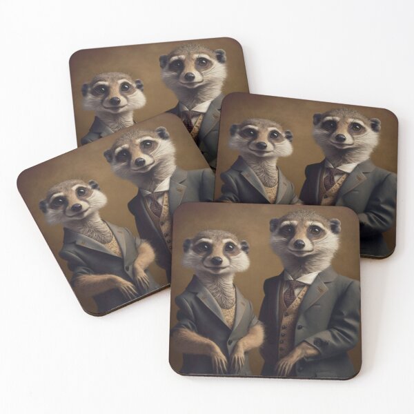 Item preview, "Posh Meerkats: The Only Way for Your Furry Friend to Look Cool designed and sold by rdreubss7.