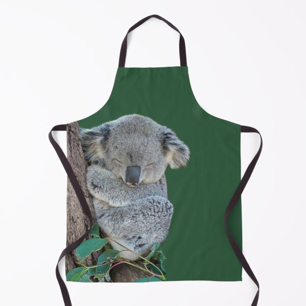 Item preview, Small Cute Koala Sleeping on a Tree designed and sold by CritterSticker.