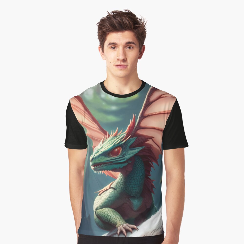 Item preview, Graphic T-Shirt designed and sold by dragynrain.
