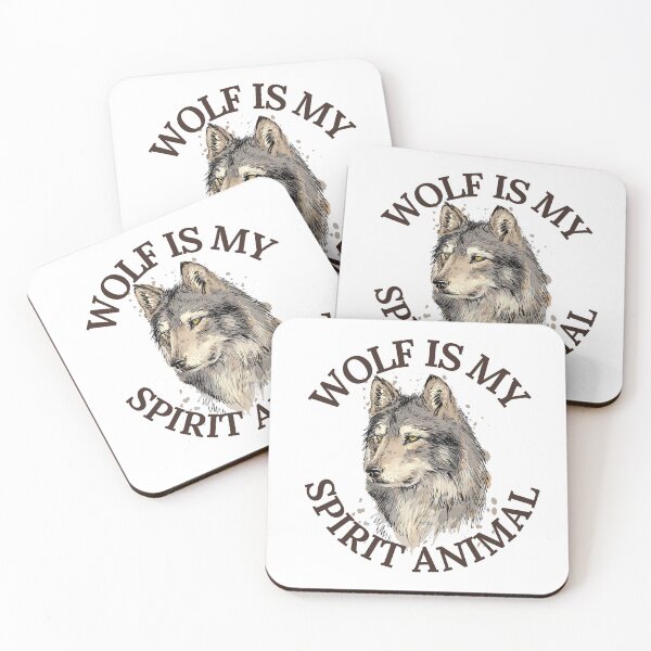 Item preview, Wolf Is My Spirit Animal designed and sold by karolaan.