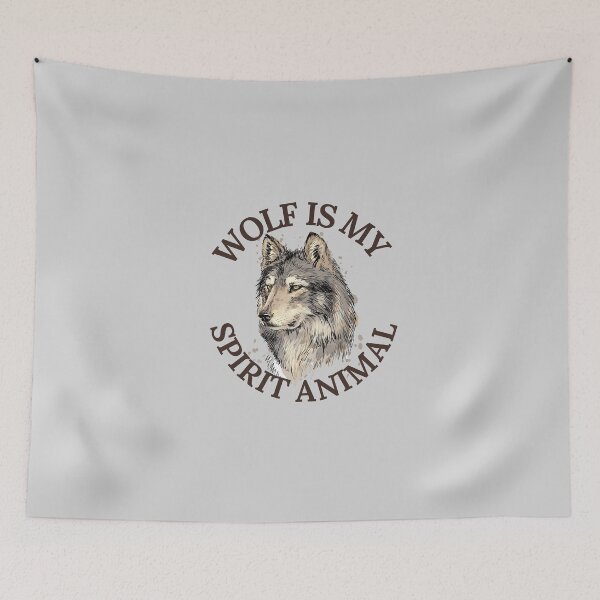 Item preview, Wolf Is My Spirit Animal designed and sold by karolaan.