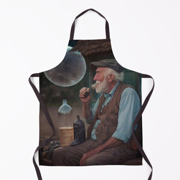 Item preview, The coffee shop man with the moon designed and sold by Shagrah.