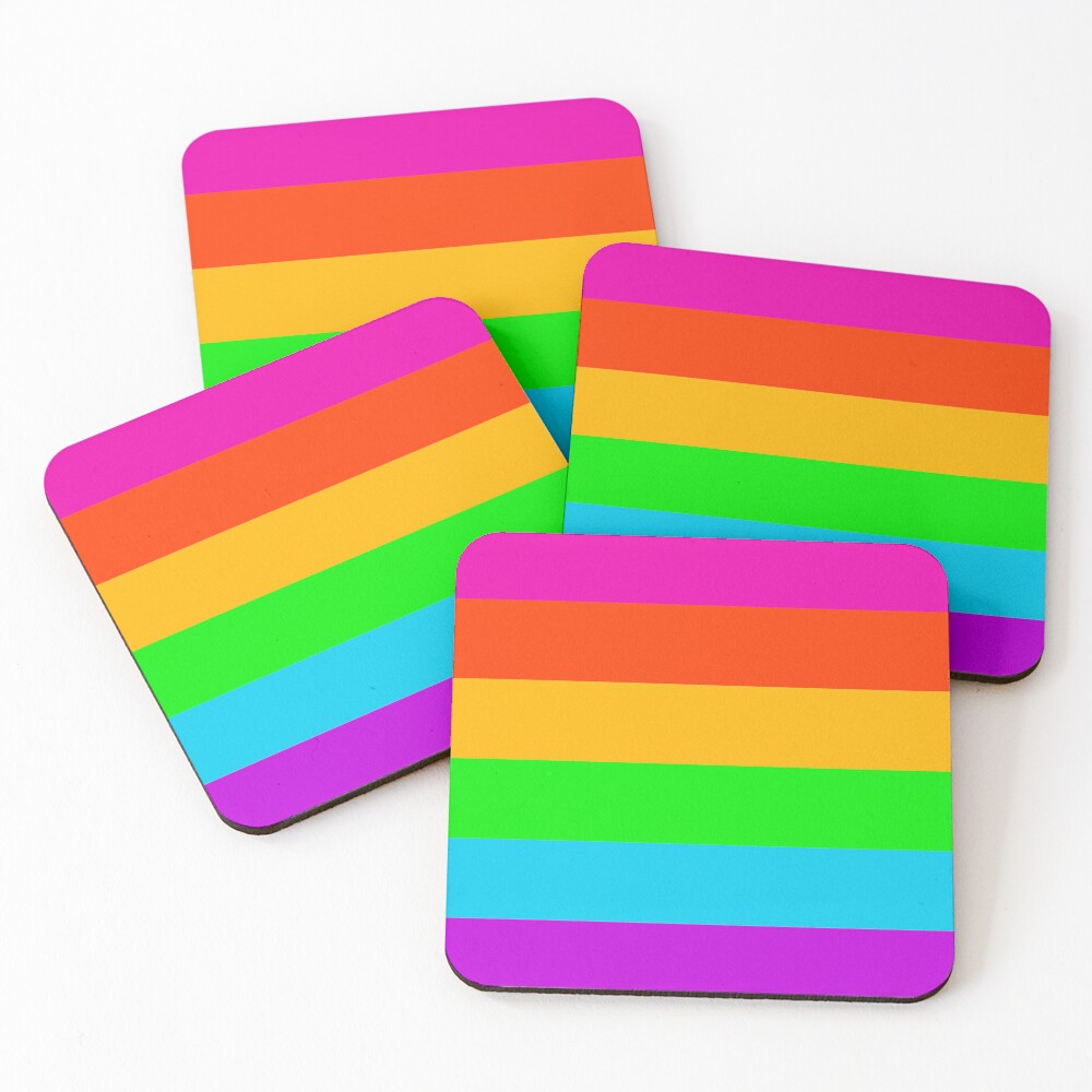 Item preview, Coasters (Set of 4) designed and sold by ColorZoo.