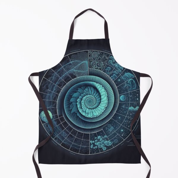 Item preview, Fibonacci Style Spiral Infographic Colourful Abstract  designed and sold by RAGANADesign.