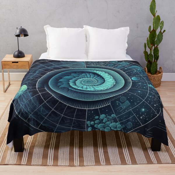 Item preview, Fibonacci Style Spiral Infographic Colourful Abstract designed and sold by RAGANADesign.