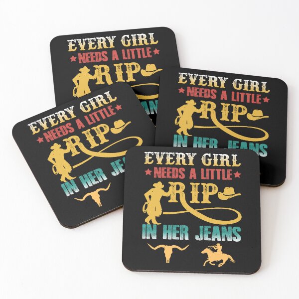 Item preview, Every Girl Needs A Little Rip In Her Jeans  designed and sold by WoodburyLake.