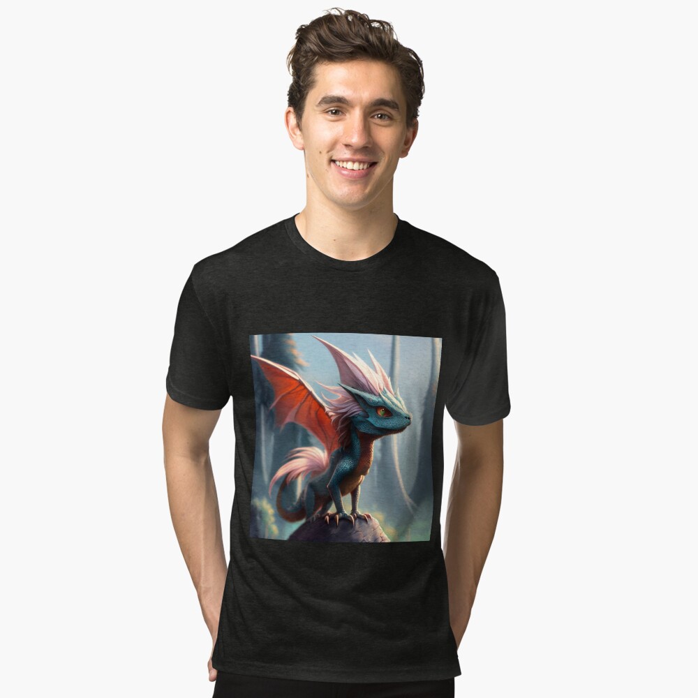 Item preview, Tri-blend T-Shirt designed and sold by dragynrain.