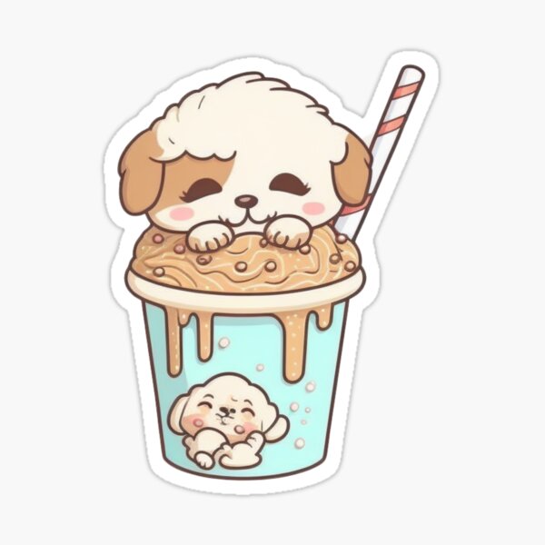puppuccino Sticker