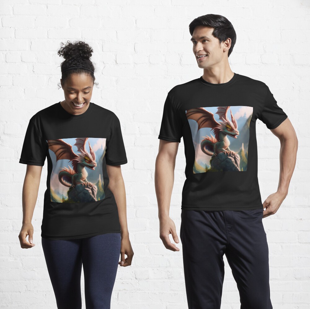 Item preview, Active T-Shirt designed and sold by dragynrain.