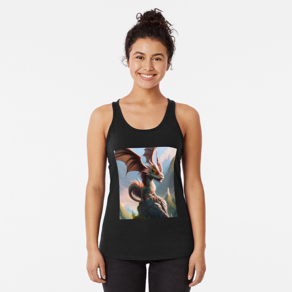 Item preview, Racerback Tank Top designed and sold by dragynrain.