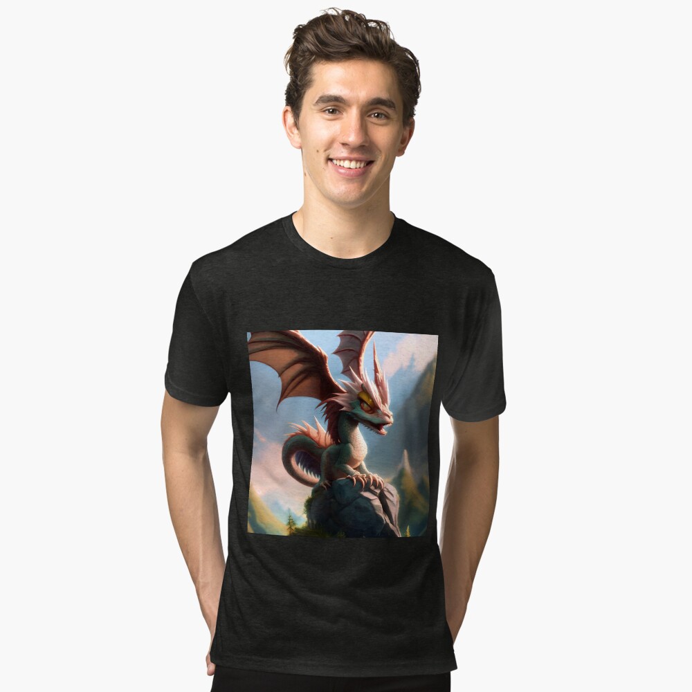 Item preview, Tri-blend T-Shirt designed and sold by dragynrain.