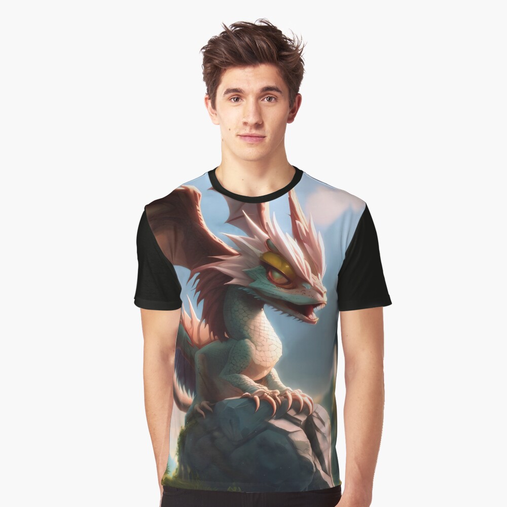 Item preview, Graphic T-Shirt designed and sold by dragynrain.