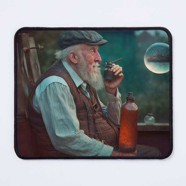 Item preview, Is the old man contemplating the moon? designed and sold by Shagrah.