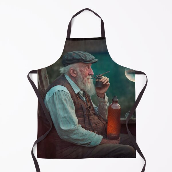 Item preview, Is the old man contemplating the moon? designed and sold by Shagrah.