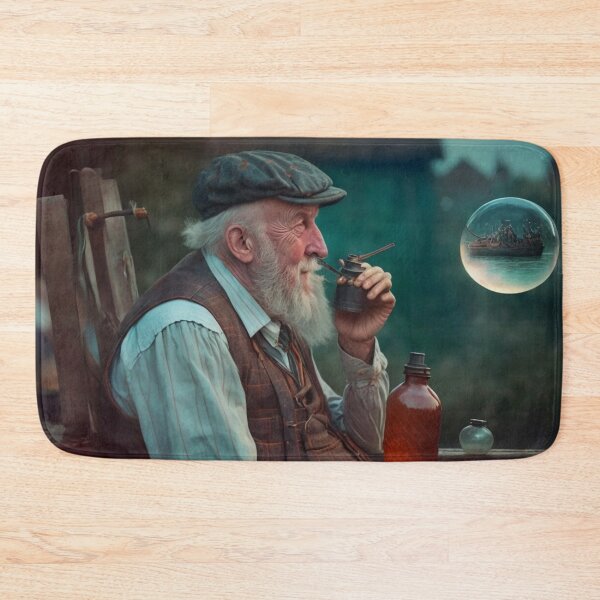 Item preview, Is the old man contemplating the moon? designed and sold by Shagrah.