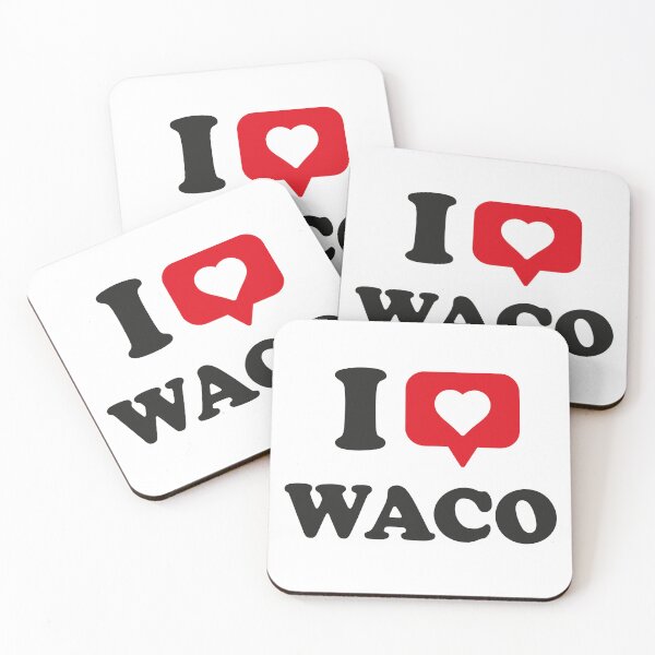 Item preview, I Love Waco, I Heart Waco, Hometown Waco, Texas designed and sold by Danylo Mikhnievych.