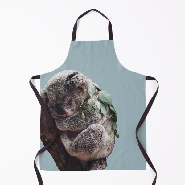 Item preview, Sleepy Koala on a Tree Branch designed and sold by CritterSticker.