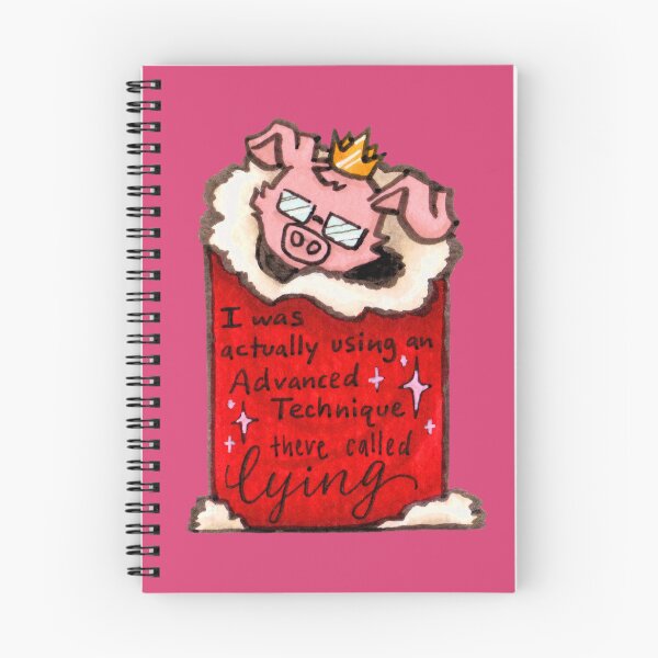 Item preview, "I was actually using an Advanced Technique there called LYING" designed and sold by UpWiththeStars.