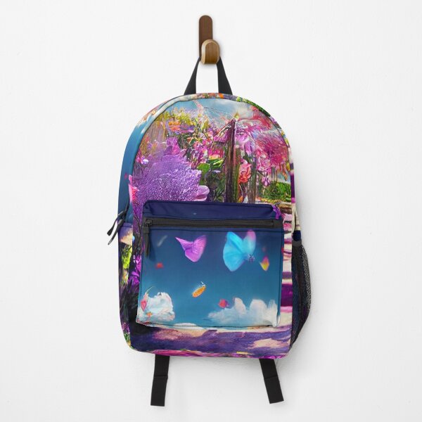 Item preview, a garden filled with lots of purple flowers designed and sold by DesignAtYO.