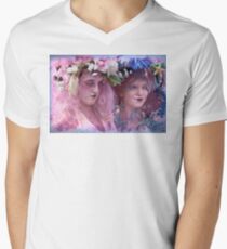 The Kostume Girls at the Mermaid Parade 2011 Men's V-Neck T-Shirt