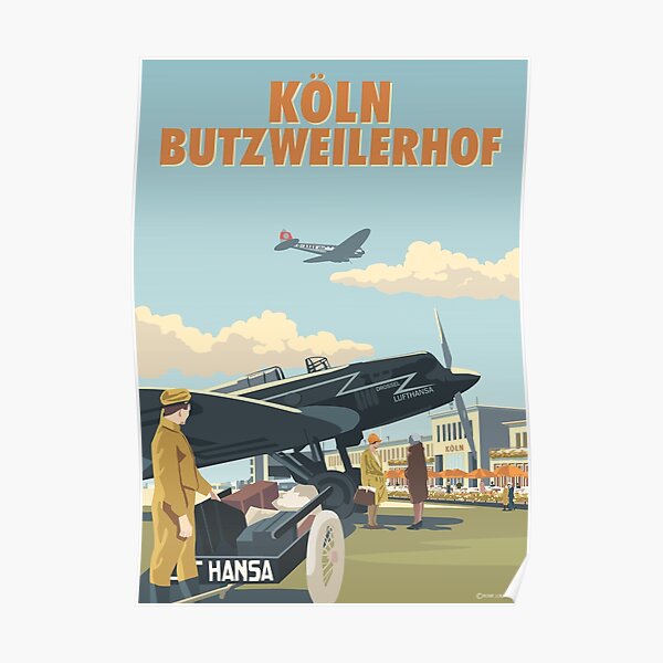 Cologne (Köln Butzweilerhof) Airport by Rosie Poster