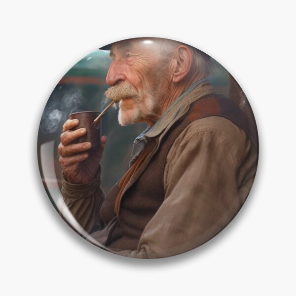Item preview, A cup of coffee and an old man designed and sold by Shagrah.
