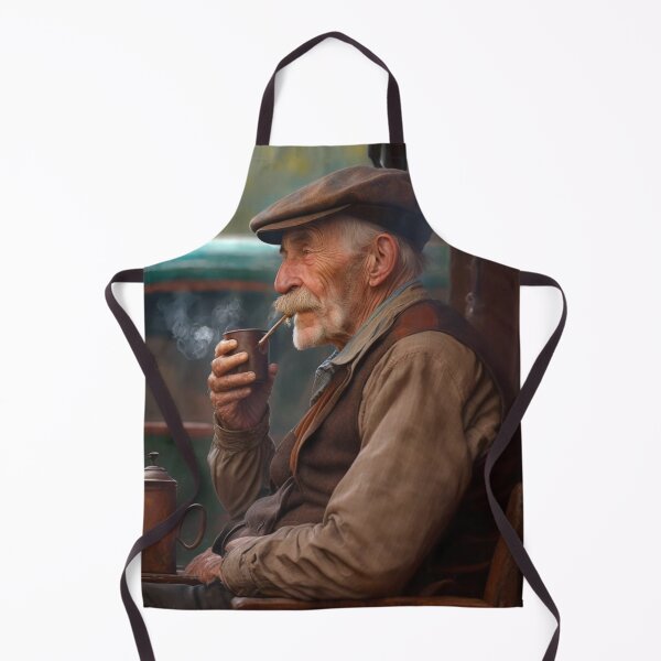 Item preview, A cup of coffee and an old man designed and sold by Shagrah.