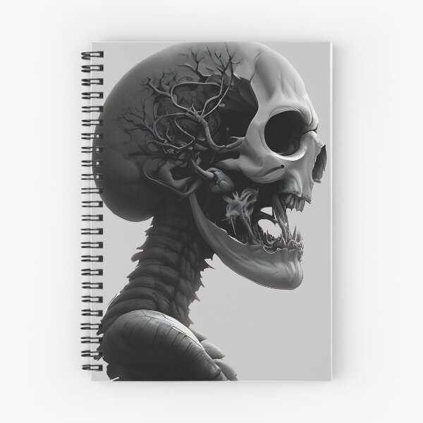 Item preview, Spooky Dark Skull designed and sold by CMeista.