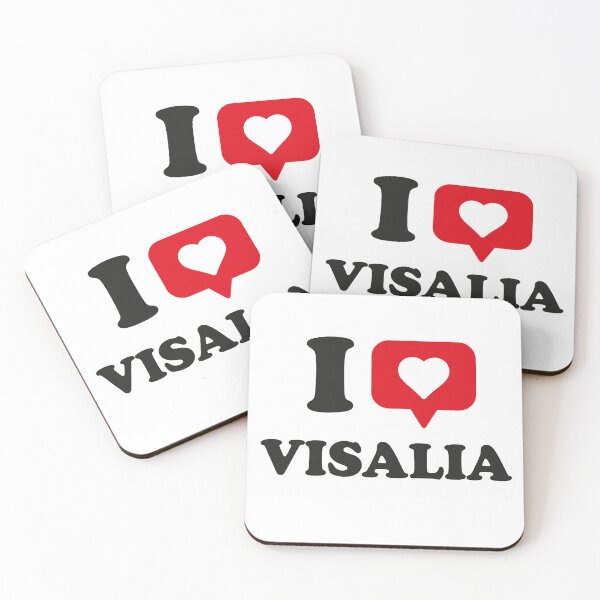 Item preview, I Love Visalia, I Heart Visalia, Hometown Visalia, California designed and sold by Danylo Mikhnievych.