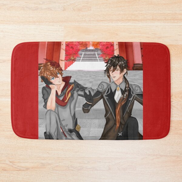 Item preview, Childe and Zhongli - Genshin Impact  designed and sold by shahdraws.