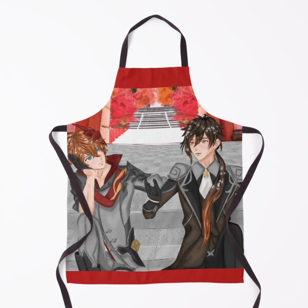 Item preview, Childe and Zhongli - Genshin Impact  designed and sold by shahdraws.