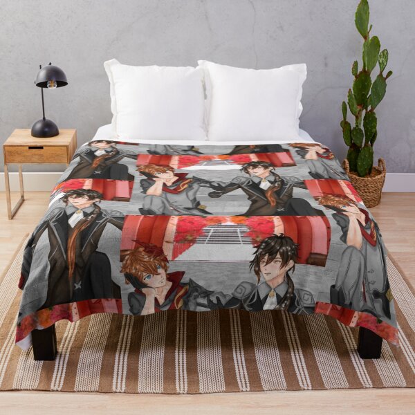 Item preview, Childe and Zhongli - Genshin Impact designed and sold by shahdraws.