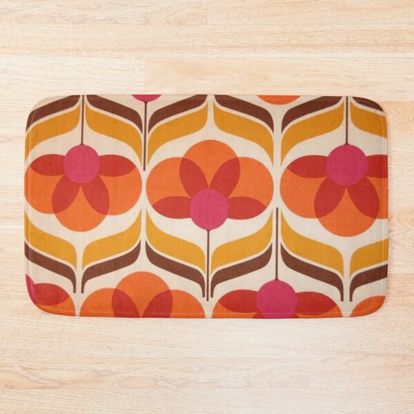 Item preview, 1970's retro floral pattern designed and sold by Donkey's Salad.