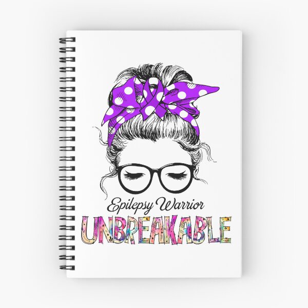 Item preview, Epilepsy Warrior - UNBREAKABLE - Epilepsy Ribbon designed and sold by Tifrop.