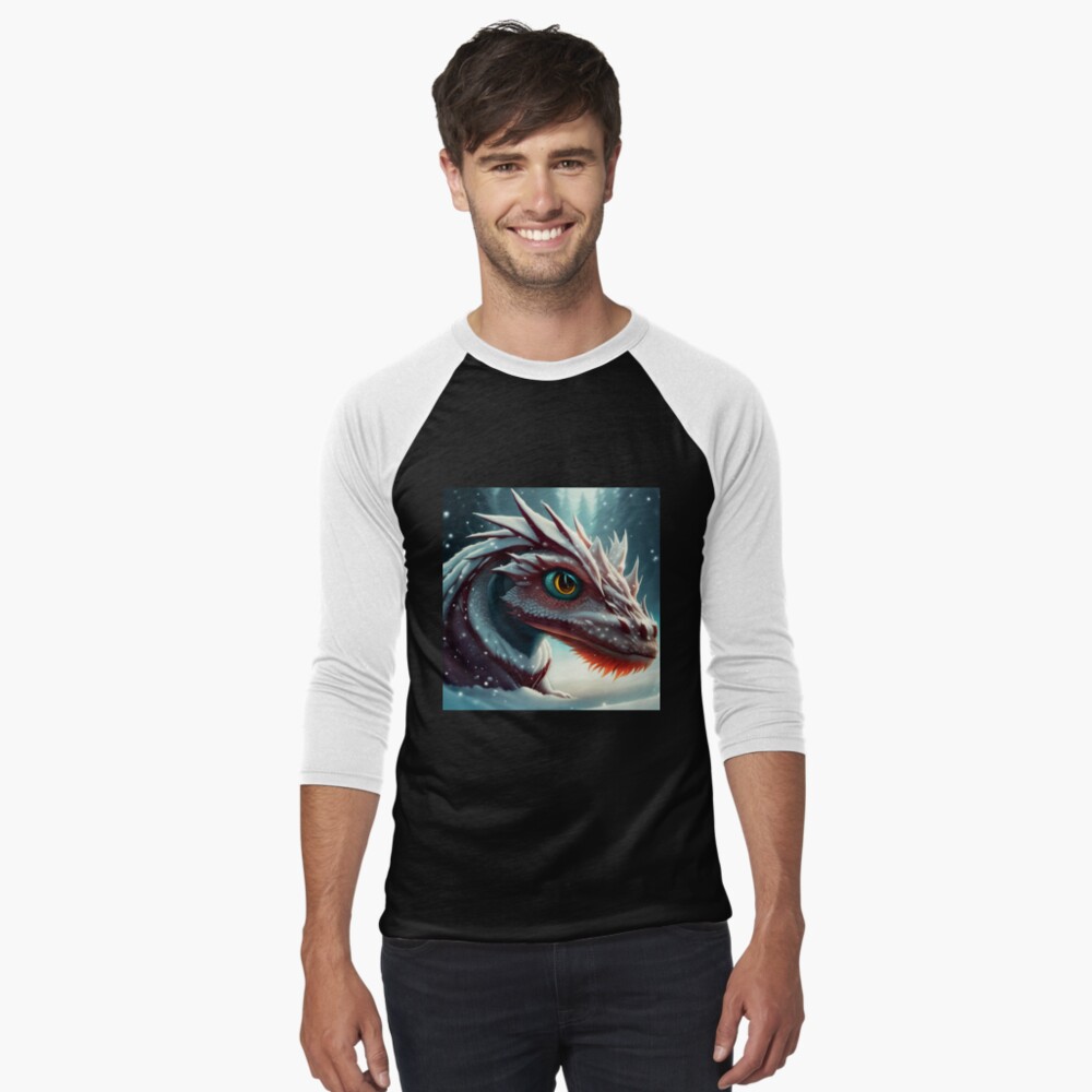 Item preview, Baseball ¾ Sleeve T-Shirt designed and sold by dragynrain.
