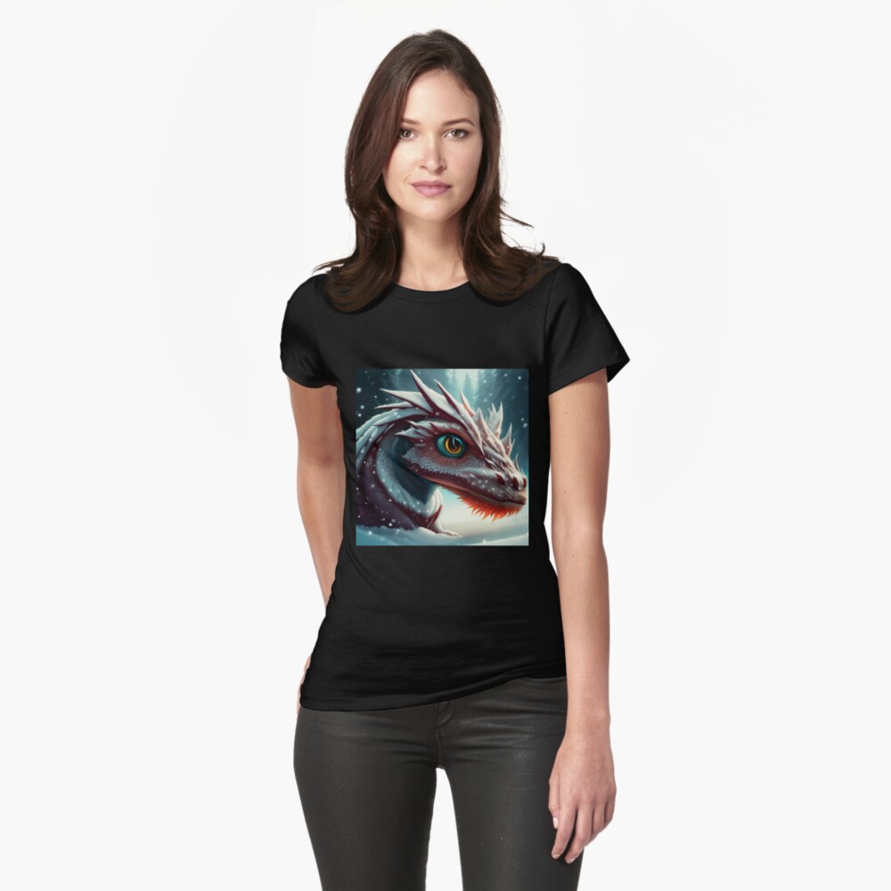 Item preview, Fitted T-Shirt designed and sold by dragynrain.