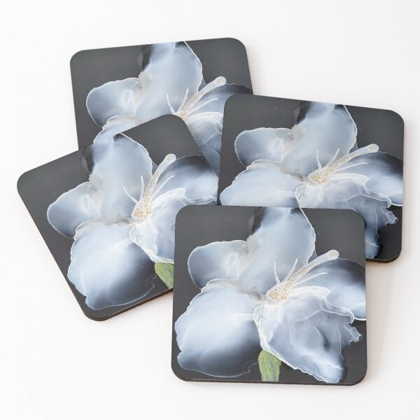 Item preview, White flower designed and sold by Chris Boothe.