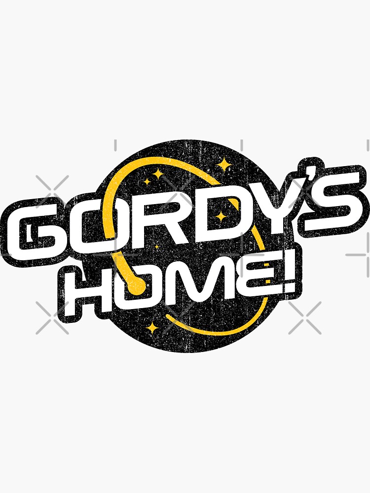 "Gordy's Home (Variant)" Sticker for Sale by huckblade Redbubble