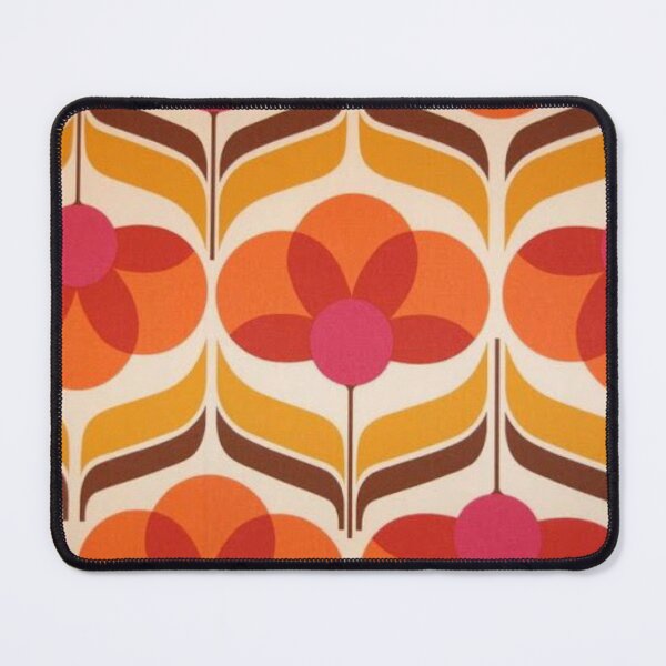 Item preview, 1970's retro floral pattern designed and sold by Donkey's Salad.