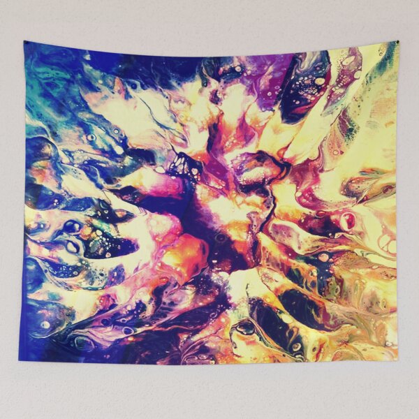 Item preview, GW strip abstract painting designed and sold by FunBoutique34.