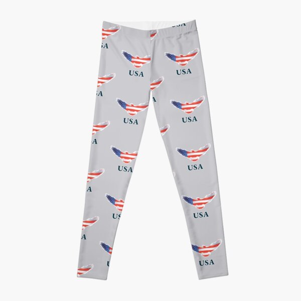 Stars And Stripes Leggings for Sale