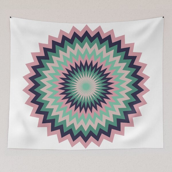 Item preview, Zig Zag Circles designed and sold by Texterns.