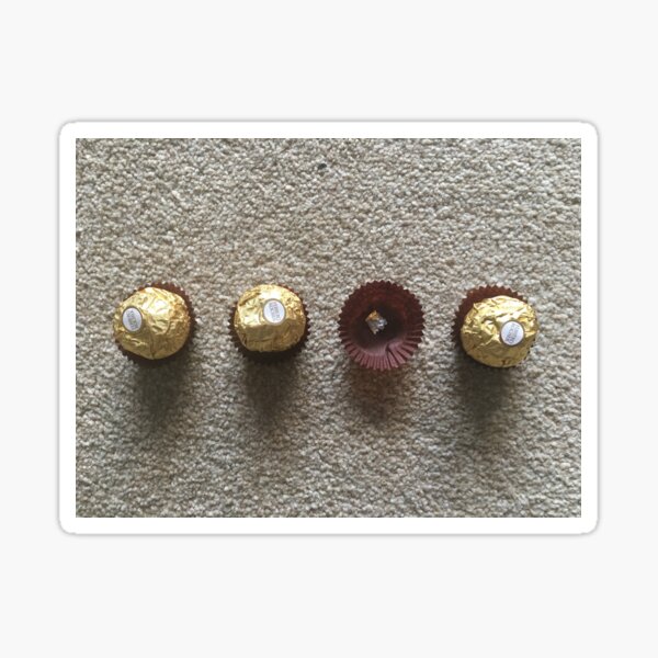 ferrero rocher sticker