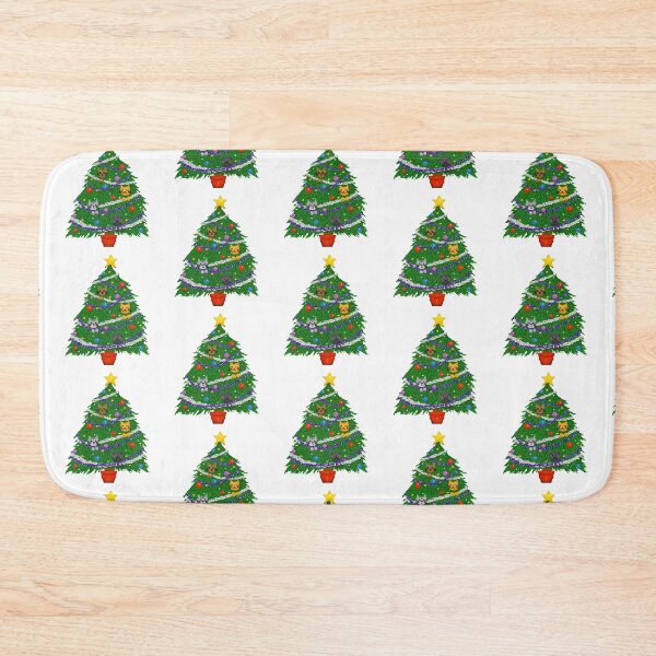 Item preview, Pixel Cat Christmas Tree designed and sold by Sixmod.